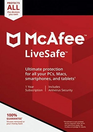 McAfee LifeSafe Unlimited - 1 Year