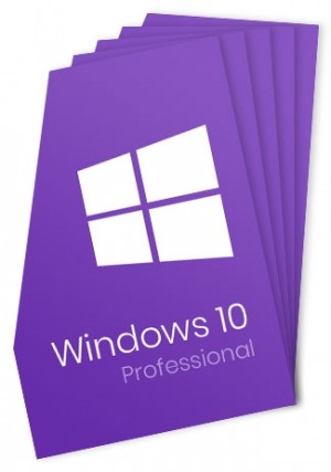 Windows 10 Pro Professional Key 32/64-Bit (5 Keys)