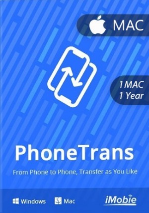 	 PhoneTrans - 1 Mac/ 1 Year